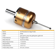 3D Light CNC Detector, High Precision 0.01mm X,Y,Z Axis Three-Axis Measurement Center Rod, CNC Machine Probe Tool