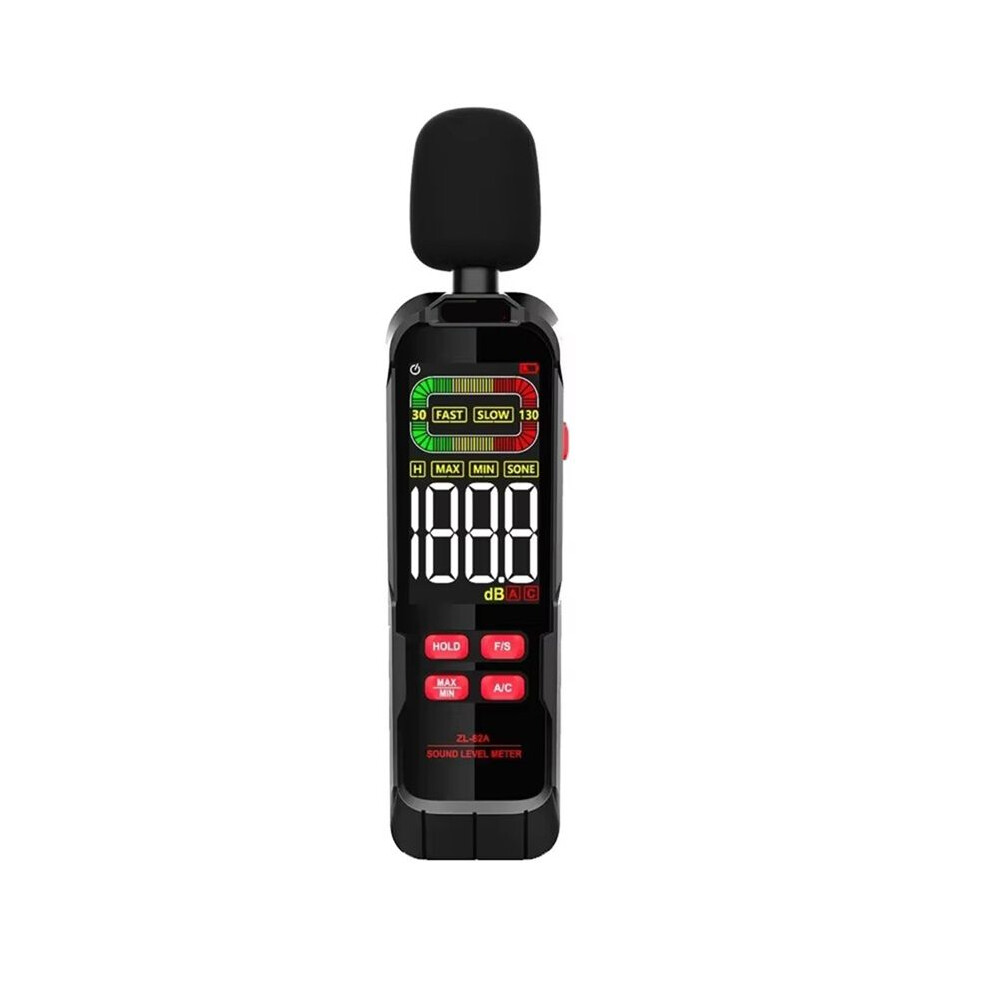 Usb Charging 30-130Db A/C Weighted Digital Sound Level Meter Handheld Decibelimetro Decibel Noise Meter Zl82a 4714209412286