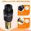 Hand Rivet Nut Tool  Nuts Adapter Tool Riveter Tool Accessory for Nuts M3 M4 M5 M6 M8 M10 M12 5