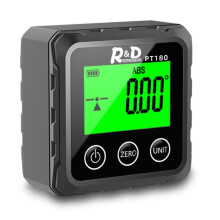 INSTRUMENTS R&D PT180 Laser Digital Protractor Angle Measure