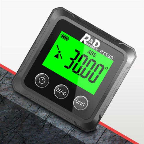 INSTRUMENTS R&D PT180 Laser Digitale Gradenboog Hoekmeter