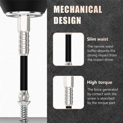 High Magnetic Screwdriver Drill Bit Set, Strong Magnetic Durability Screwdriver Drill Bit Set,Electric Screwdriver Set 1