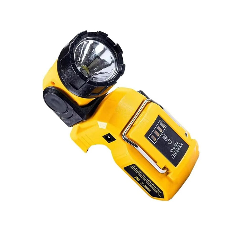Rechargeable Rotatable Torch Lamps Flashlight Led Work Light For 10.8V-12V Li-Ion Battery Dcb124 Dcb120 Dcb123 6031070600894