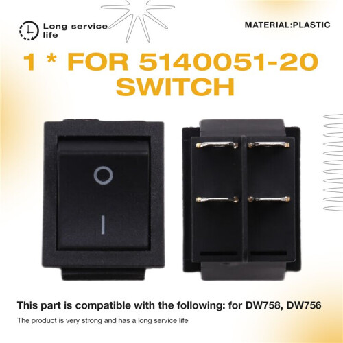 For  5140051-20  DW758 Grinder Power Tool Accessory DW756 2