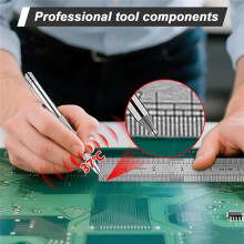 Tungsten Carbide Scriber Set for Metalworking,Magnetic Knurled Engraving Tool for Steel/Glass/CeramicsWelding Scribe Kit