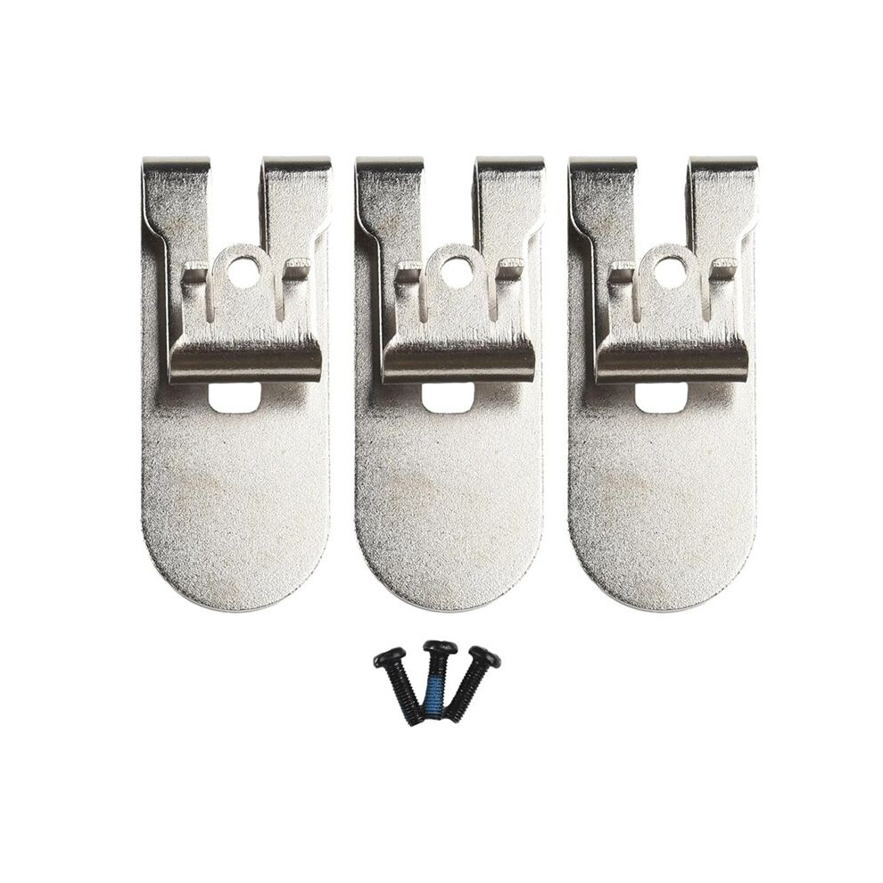 3Pcs N435687 Belt Hook Clip Kit With Screws For Drill Driver N435687 Dcf620/Dcf620b Dcf622 For Drywall Power Tools 4713694654348