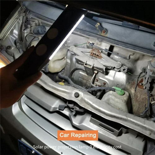USB Rechargeable Work Light Car Repair Handheld Light Workshop Repair Light with Magnet Hook LED Work Light 2