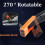 Powerful COB LED Work Light Car Garage Lamp USB Rechargeable Flashlight Magnetic Torch Emergency Light 6