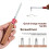 Wood Handle Screwdriver Hand Tool Kit Fixed Value Torque Collet Woodworking Replacement Accessories Screwdriver Set 5