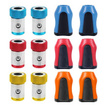 Set van 6 Schroefringhouders met 6 Magnetiseerders, Magnetische Schroevendraaierring voor 1/4 Inch Zeskantschroevendraaiers en Elektrische Bits