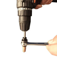 Manual Rivet Screw Riveter Rivet Nut Tool Adapter Metal License Plate Simple Installation 11pc M4