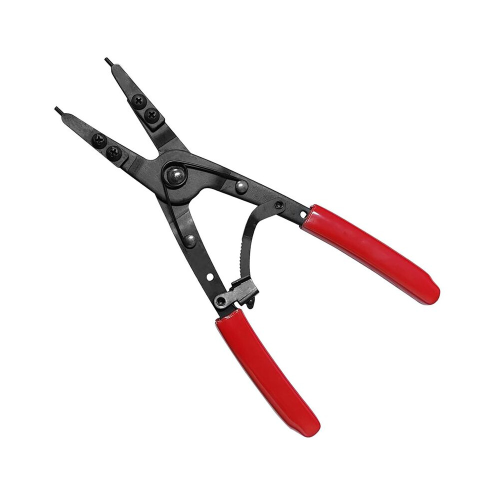 38700 Spindle Snap Ring Pliers 10.9Inch Internal External Snap Ring Pliers For Installation Of Circlips, Red 4713593814737