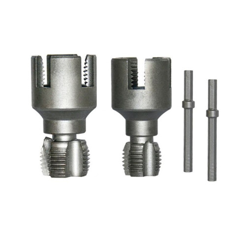 DN15 DN20 Pipe Threading Tool Hex Shank Die Internal External Threads 1/2&3/4 Water Pipes PPR PVC 1