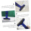 Glue Removal Scraper Multi-Purpose Cleaning Scraper Applicable to Wall, Glass, Tile and Floor Caulking Tools 5