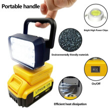 18 Perlen LED Arbeitsleuchte Taschenlampe Laterne Camping Notbeleuchtung für 18V 20V Li-Ionen Akku DCB183