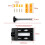 Universal 57mm Adjustable  Jaw Bench Clamp Drill Press Fixed Table Vise DIY Sculpture  Hand Fixed Repair Tool 10