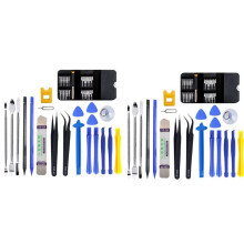 2X 45 in 1 LCD-Scherm Openen Reparatieset voor Mobiele Telefoon voor Telefoon Laptop Horlogebril Reparatieset