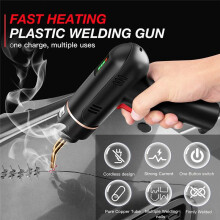 2In1 Plastic WelderKit 100W Portable Hot Plastic Crack Repair Tool Repair of Automobile Bumper with ChargingCable,B