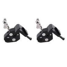2X Super Crab Clamp z Uchwytem T i Uniwersalnym Adapterem Szybkiego Zwalniania V-Lock Mount do Mocowania Baterii Aparatu DSLR