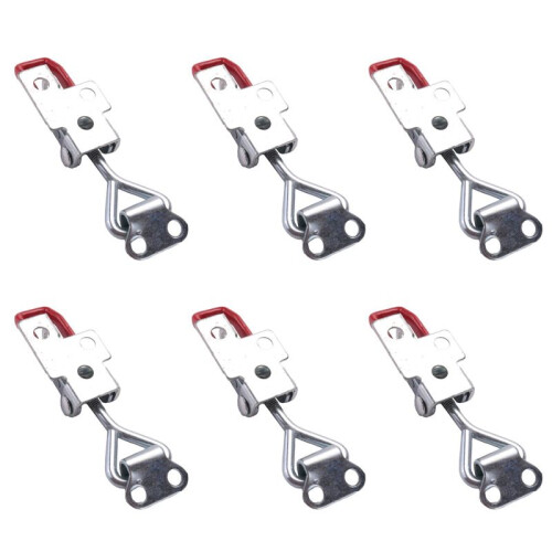 Pull  Clamp 24PCS Pull Action  Adjustable Toggle Clamp 150Kg 330Lbs Holding Capacity 1