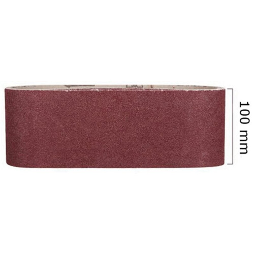 10 Peças 100 X 915Mm Cinta de Lixa 4 Polegadas X 36 Polegadas Tela de Lixamento Banda Abrasiva com 60 120 180 240 320 Girt 2