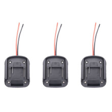 3Pc Battery Adapter for 18V Lithium Battery Power Tool Connector Adapter Dock Holder for Power Tool BL1830 BL1840