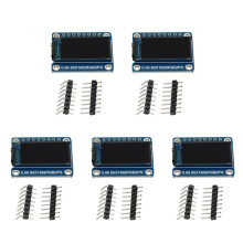 5X Ips 0,96 Tum 8 Pin Spi Hd 65K Full Color Tft Module St7735 Drive Ic 80 X 160 Lcd Display 3,3V Spi Interface för Diy