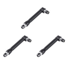 3X L Shape 1/4 Inch Hex Wrench Double  90 Degree Right Angle Screwdriver Bits