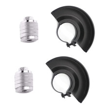 2X Adaptateur de Meuleuse D'Angle à Machine à Rainurer, Adaptateur de Perceuse à Vis de Convertisseur M10 pour la Modification et le Rainurage des