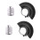 2X Angle Grinder to Grooving Machine Adapter,M10 Converter Screw Drill Adapter for Modification 1