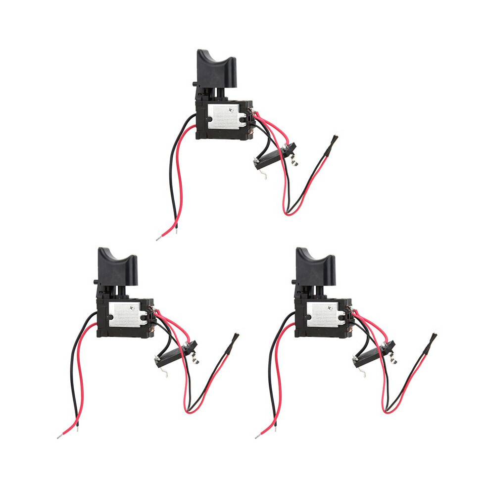 3X 7.2V- 24V Drill Speed Controller Drill Lithium Battery Cordless Drill Speed Control Trigger With Light 4711451464254