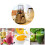 For  Blender Replacement Parts, 4937  Osterizer Blender Jar Accessory, Cup  Plastic Jars with Lids (4 Pack) 8