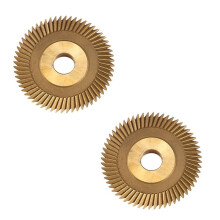 2X Milling Cutter (60X7.3X12.7Mm) Suitable for Wenxing Key Cutting Machine 100A, 100A1, 100A2, 100A3