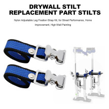 8PCS Drywall Stilts Straps, Adjustable Drywall Foot Band Straps Kit,Replacement Part for Stilts