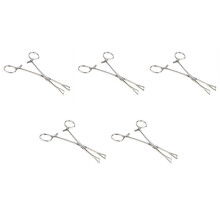 5X Triangle Opening Plier Clamp Piercing Forcep Tool Stainless Steel Body Piercing Plier Body for Ear Lip Nose Tongue