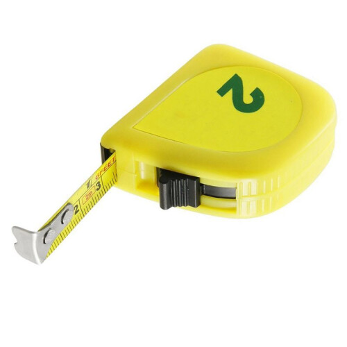 10X Giallo 2M 6FT Metro Metro A Nastro Capsula  Scala 1