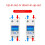 3X Din Rail Digital Single Phase Reset Zero  Meter KWh AC220V Electric Meter LCD Digital  Electric Meter 3