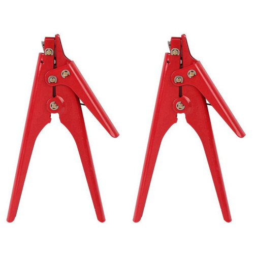 2X HS-519 Automatic Tension Cable Tie Tool Pliers Cable Tie Pliers Cable Tie Pliers Tool Binding Pliers 1