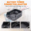 3Pc Battery Adapter for  18V Lithium Battery Power Tool Connector Adapter Dock Holder for Power Tool BL1830 BL1840 6