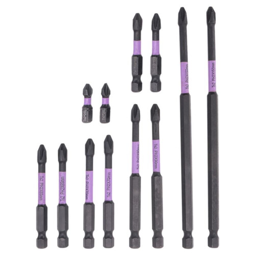 Magnetic Drill Bits D1 Anti-Slip and Shock-Proof Bits with Phillips Screwdriver Bits Magnetic Screwdriver Set (4Set) 2