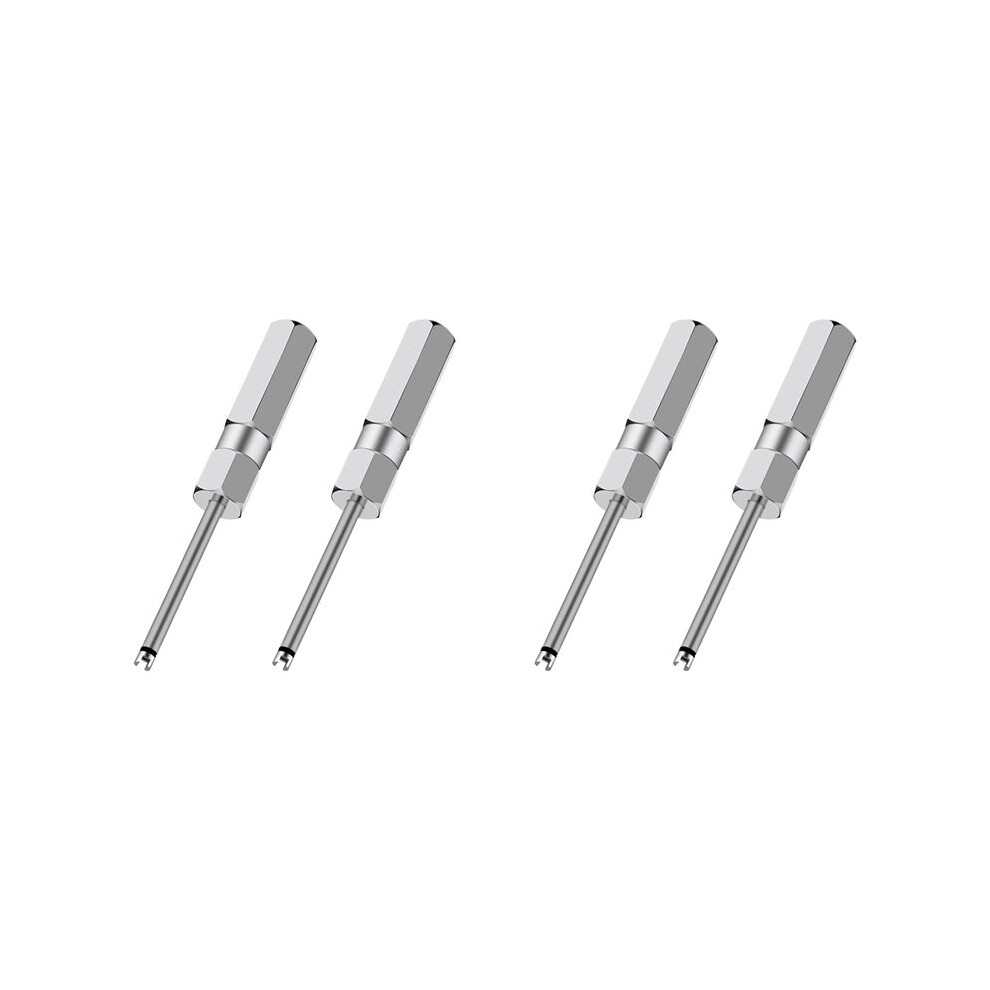 4Pcs Valve Core Removal Tool Set, Screwdriver Valve Stem Core Remover, Tire Valve Tool For Schrader Valve Cores 6033887371899