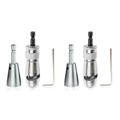 2X Wire Twister Tool for Drill, Wire Stripping and Twisting Tool Wire Twister for Power Drill, Cable Quick Stripping -B
