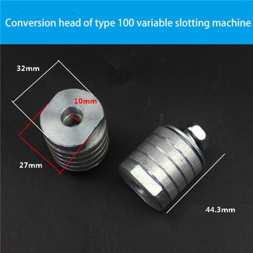2X Angle Grinder to Grooving Machine Adapter,M10 Converter Screw Drill Adapter for Modification 1