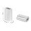 4000PCS 1/16 Inch Cable Ferrule Set Aluminum Alloy Crimping Loop Sleeve for Wire Rope 9