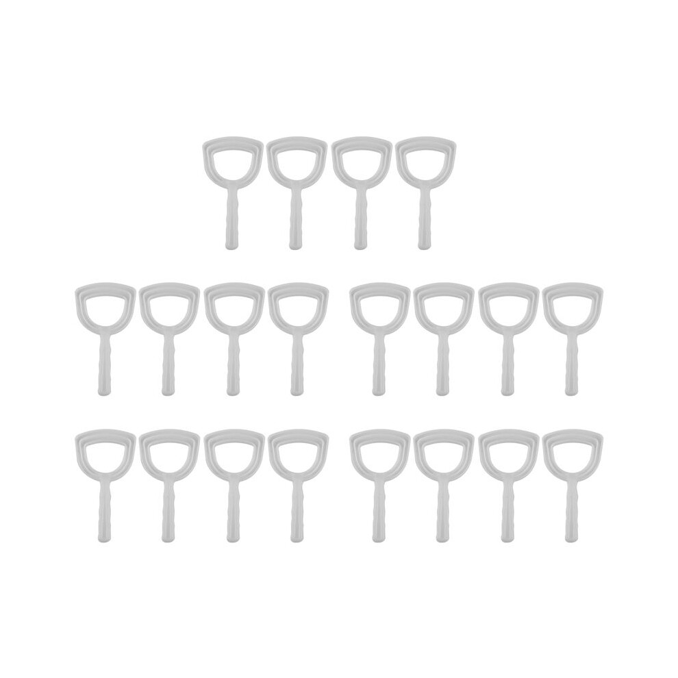 20X Meat Scraper Bone Dust Scraper Bone Scraper White Scraper Bone Dust Remover Square Bone Dust Scraper 6031581656335