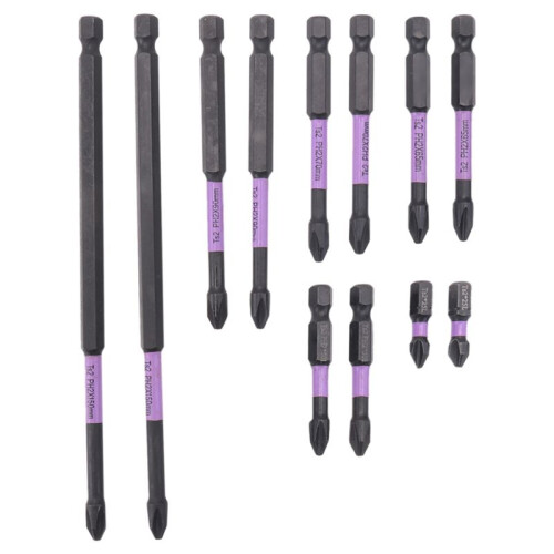 Magnetic Drill Bits D1 Anti-Slip and Shock-Proof Bits with Phillips Screwdriver Bits Magnetic Screwdriver Set (4Set)