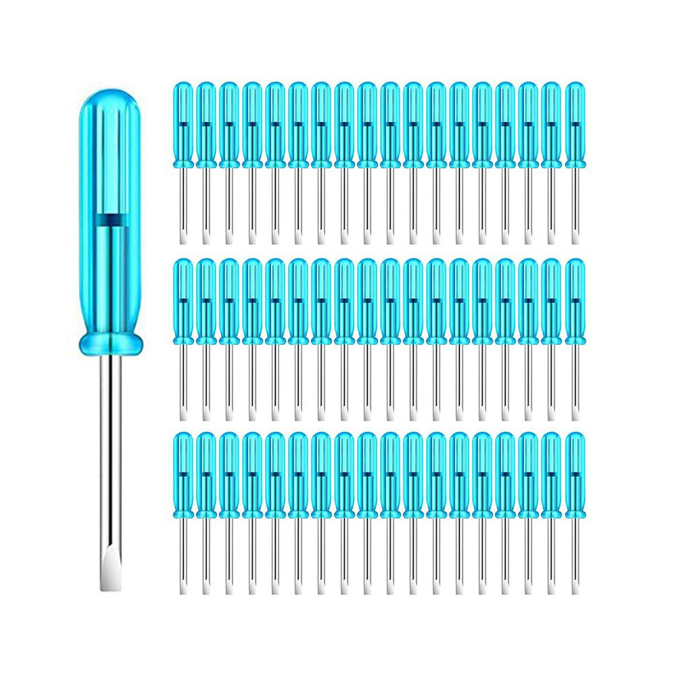 400Pcs Slotted Screwdriver, 2.0Mm Flat 45Mm Length For Small Appliances Repair 6032538058752