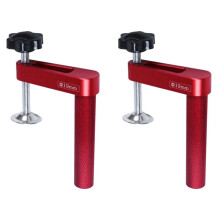 2X Woodworking Quick Acting Hold Down Clamp,Woodworking Bench Dog Clamp Fast Fixed Clip Tools for 19MM Holes