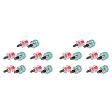 10X  Short Stubby Phillips Slotted Screwdriver Set