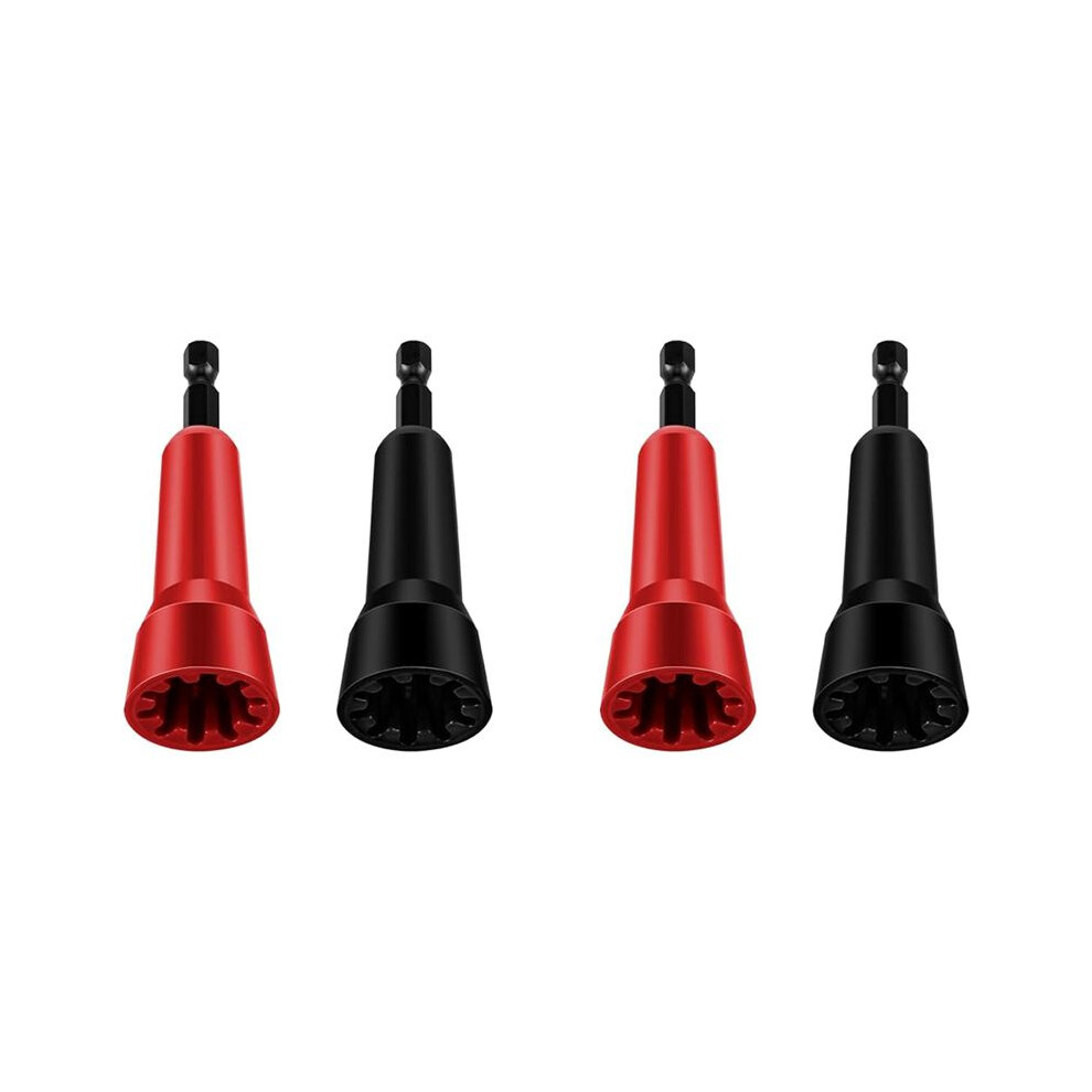 4Pcs Wire Twisting Tool Wire Twister Tool Drill Wire Stripper Twisting Wire Connector Socket Wire Twisting Spinner 6031356912949